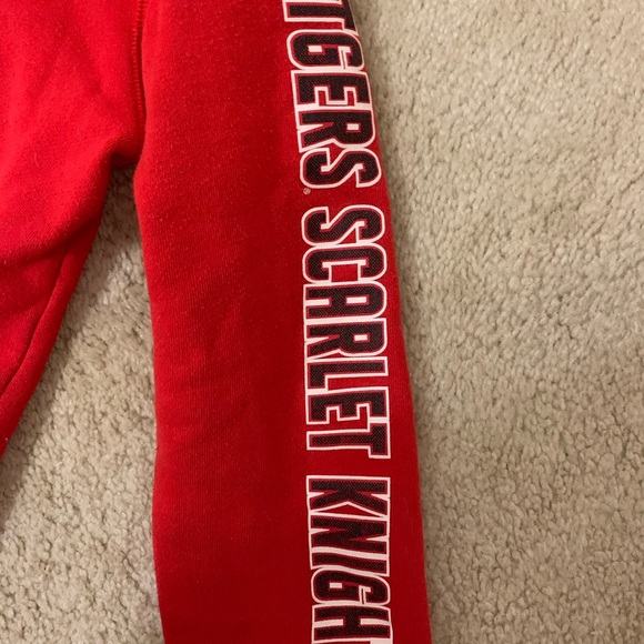 KIDS RUTGERS UNIVERSITY ZIP UP HOODIE SWEATSHIRT - Picture 3 of 5